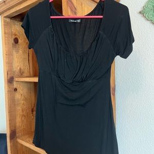 Black scoop PattyBoutik top